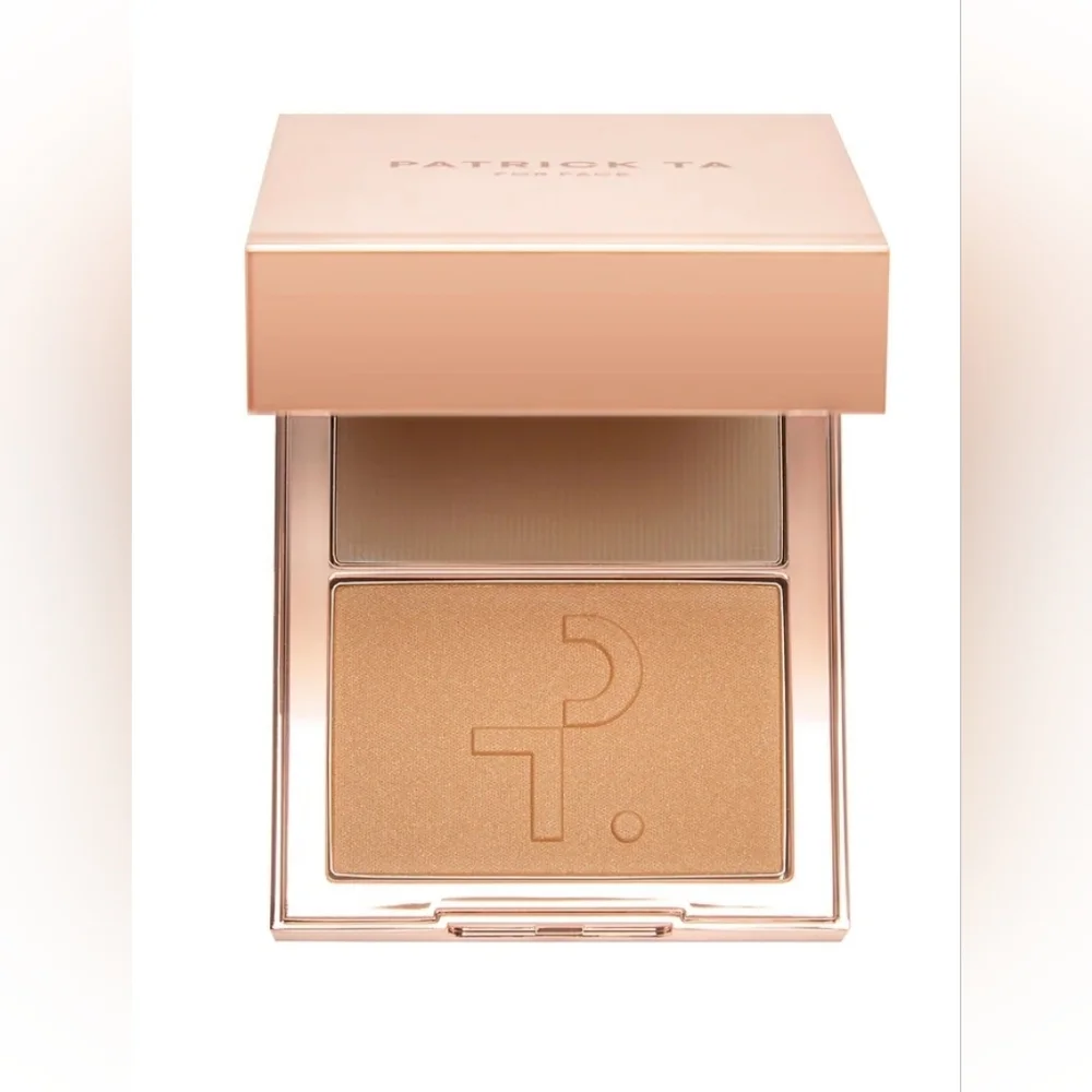 PATRICK TA Major Sculpt Crème Contour & Powder Bronzer Duo SHE'S STATUESQUE BNIB